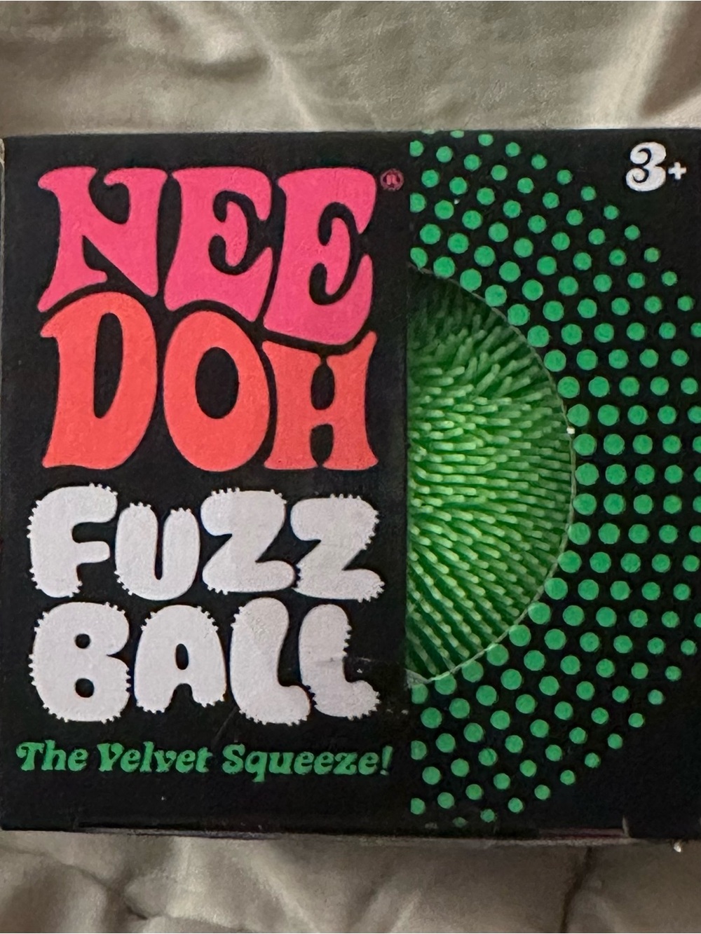 NeeDoh Fuzz Ball - Green